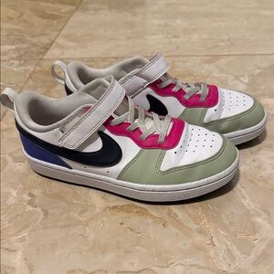 Nike Kids Sneakers Blue, White, Pink & Green